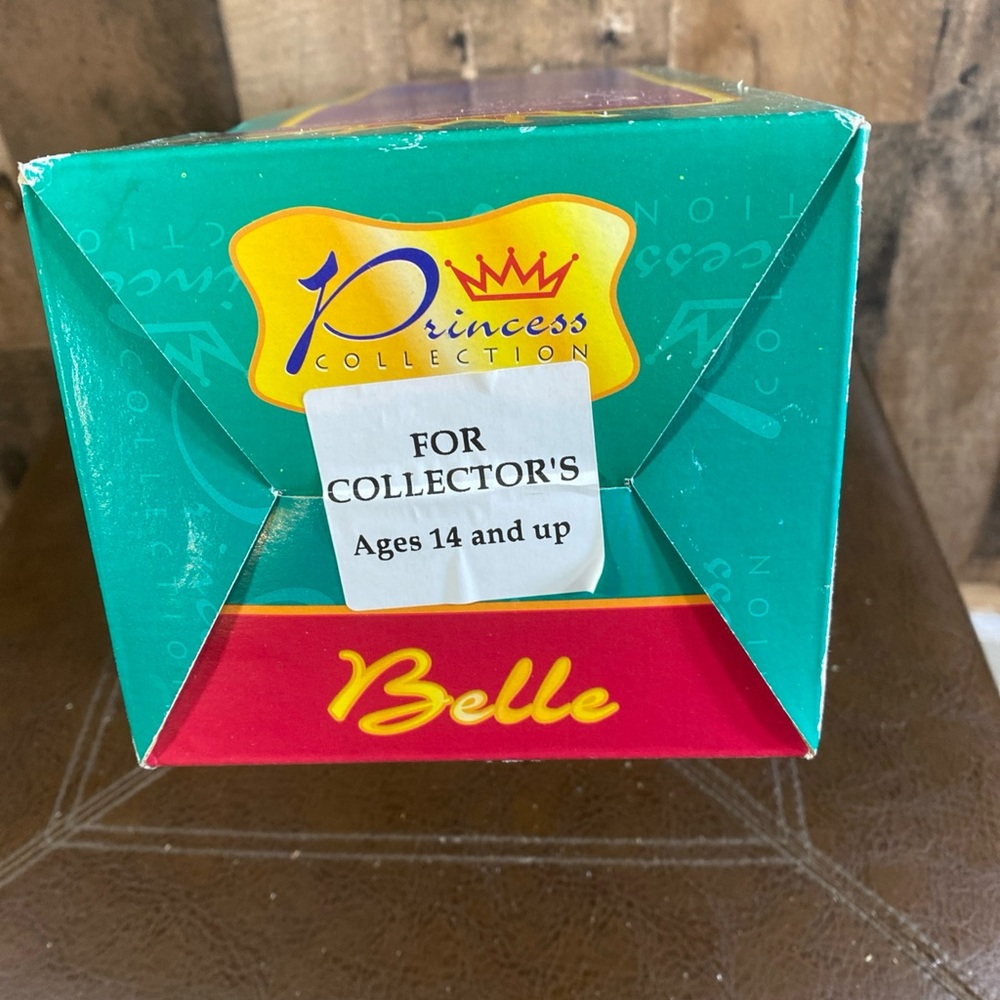 Disney Princess Belle Porcelain 16" vintage doll Limited Edition 1998 Sealed Box - Picture 7 of 13